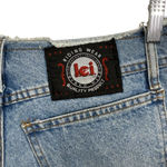 Vintage LEI Riding Wear Denim Cutoff Shorts Size 11 Made in USA Blue Photo 5