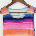 cupio  Petite Striped‎ Sleeveless Dress Multicolor Size PS Photo 1