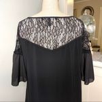 White House | Black Market Lace Short Sleeve Blouse Small Photo 6