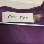 Calvin Klein 12 purple satin secretary dress Photo 6