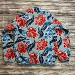 Patagonia Synchilla Snap-T Manoa Dusk Hawaiian Hibiscus Floral Fleece S SM Small Photo 1