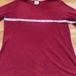 Old Navy  women’s size medium red top jersey Photo 3