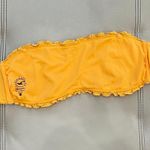 Hollister Yellow Tube Bikini Top Photo 1
