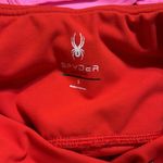 Spyder  ladies red athletic wear leggings size small Photo 9