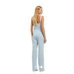 MISHA Aviana Playsuit JumpsuitBelted Wide Leg In Powder‎ Blue Size 8 Photo 1