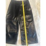 Max Mara S   Wide Leg Pants Women's Black High Waist Seam Size XL Photo 12