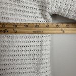 Sincerely Jules‎ Crochet Sweater L Cream Long Sleeve Floral Patch Cottage Boho Size L Photo 7