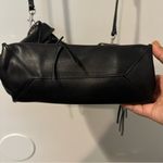 Balenciaga  Tote Shoulder Bag 535269 Papier Mini Side Zip Black Used Authentic‎ Photo 9