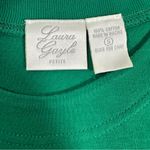 Vintage Laura Gayle Christmas Bells Sweatshirt Top Green Holiday Petite Small Size undefined Photo 3
