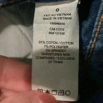 Garage ⭐️  ultra high rise jean shorts in size 0 Photo 3