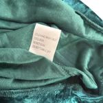 Emma & Sam  Green Crushed Velvet Mock Neck Long Sleeve Top Women's XS NEW Photo 9
