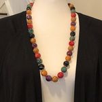 Loft ANN TAYLOR Ladder Stitch Detail Flat Knit Open Black Cardigan Sz 2XL Photo 8