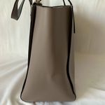 Kate Spade Authentic Gorgeous Light Gray/Taupe Leather Bag Purse πΊπΊ Photo 5