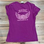 Harley Davidson  VINTAGE 2000s Y2k Fitted Graphic Tee | Size Small Photo 2