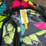 Lole Black w/ Pink/Blue/Yellow Floral Tankini Swim Top w/ Adjustable Straps Photo 5