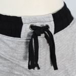 No Boundaries Casual NWOT Heather Gray Light Grey Knit Shirts with Black Elastic Drawsring Photo 5