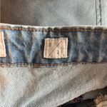 Lucky Brand  Lucky Pins Blue Denim Cutoff Jean Shorts with Embroidery Womens 8/29 Photo 9