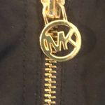 Michael Kors Michael Classic Belted Navy Mid Length Trench Coat Logo Zip Sz. S Photo 6