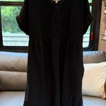 Briggs New York  Black Midi Dress medium Photo 0