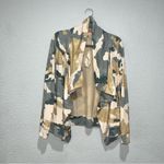 Mystree  Zipped Collar Camo Jacket Photo 3