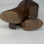 Material Girl Womens Ankle Boots Booties Buckle Strappy Zip Brown Size 7.5 Photo 4