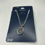 Icing  St Christopher Medal Necklace Silver Photo 0