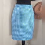 J. McLaughlin  Paisley Floral Print Skirt M Coastal Cowgirl Whimsical Preppy Photo 3