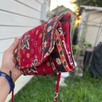 Vera Bradley Red Floral Crossbody Bag Photo 2