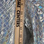 Made for Mermaids Leggings Silver Women Medium Mermaid Scale Festival Shiny Size undefined Photo 11