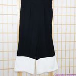 Eloquii NEW wide leg jumpsuit short sleeve white trim, 14 Photo 4