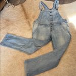 Free People  Light Blue Denim Overalls size 29 Photo 3
