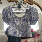 Altar'd State  Top Crop Floral Photo 0