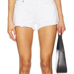 AGOLDE  Parker Vintage Cut Off White Denim Shorts in Repose Size 29 Photo 0