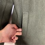 American Eagle American Eagle Outfitters army green wool blend pea coat women’s size medium Photo 2