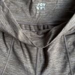 JoyLab  Mocha Brown and Cream High-Waisted Jersey Joggers Photo 4