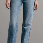 Rag and Bone  Alex high rise straight leg blue jeans NEW Photo 0