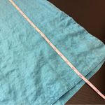 Ralph Lauren Lauren  Women’s Blue 100% Linen Top Small Photo 10