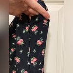 Forever 21  Black Floral V Neck Wide Leg Jumpsuit Photo 3