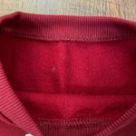 “Dog Mom” burgundy sweatshirt, size approx L/XL Red Photo 6
