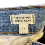 Madewell NWT The High-Rise Slim Boyjean in Summit Wash: Summerweight Edition 27 Photo 12