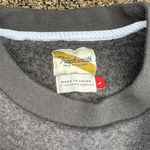 Tracksmith Women’s NDO Merino Wool Crewneck Sweater, Large Gray Photo 5