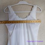 Vineyard Vines New!  Textured Scallop One‎ Piece Swim White Cap, size M Photo 3