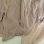 DESSY COLLECTION Vivian Diamond Gown Luxe Chiffon V Neck Size 10 Photo 4