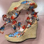 UGG  Women's 9.5 Santorini Lucianna Platform Wedge Espadrille Sandals Boho Beach Photo 1