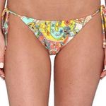 Shoshanna  Bikini Bottoms Extra Small Paisley Floral String Neon Beach Swim NWT Photo 0