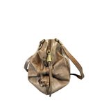 HOBO Leather Slouchy Shoulder Bag Taupe Zip Top Women's Purse Brown Photo 4