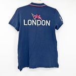 Ralph Lauren Womens 2012 London Olympics Team USA Big Pony Logo Polo Shirt Large Photo 7