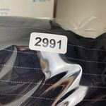 Rebecca Minkoff  Woman's 6 Navy Blue Pinstripe‎ Double Breasted Gabby Blazer Photo 10