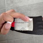 Esprit Vintage  brown leather belt with beaded accents - size 80 - 100% leather Photo 3