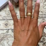 Classic Gold Band Ring Millgrain Style BRAND NEW Photo 2